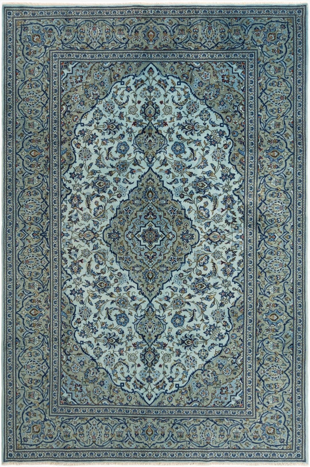 6' 7 x 16' 3 Kashan Runner Rug