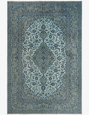 6' 7 x 16' 3 Kashan Runner Rug