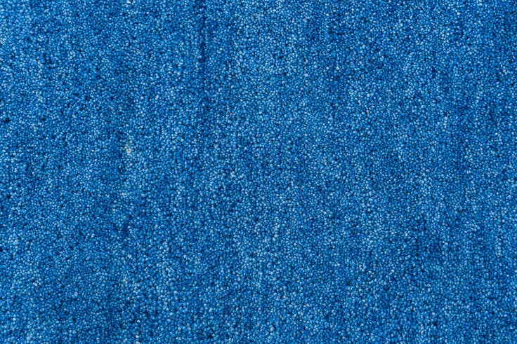 Detail image of 2' 4 x 4' 8 Hand Knotted Kashkuli Gabbeh Wool Runner Rug