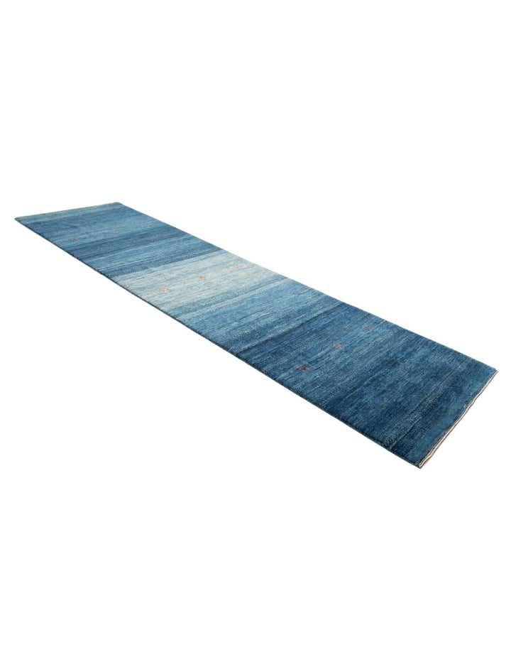 2' 9 x 9' 10 Hand Knotted Kashkuli Gabbeh Persian Wool Runner Rug