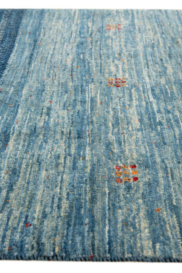Detail image of 2' 9 x 9' 10 Hand Knotted Kashkuli Gabbeh Persian Wool Runner Rug