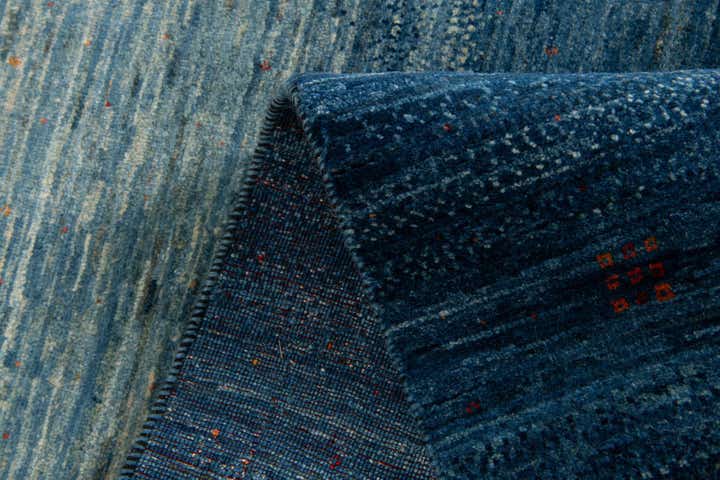 2' 9 x 9' 10 Hand Knotted Kashkuli Gabbeh Persian Wool Runner Rug