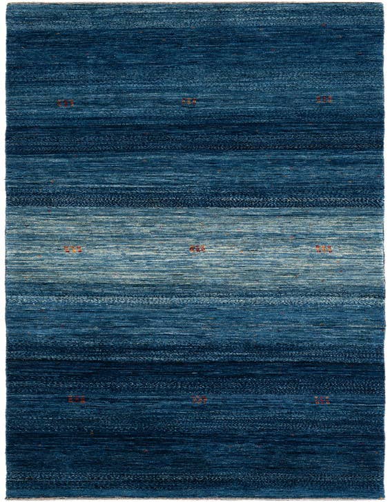 Detail image of 2' 9 x 9' 10 Hand Knotted Kashkuli Gabbeh Persian Wool Runner Rug