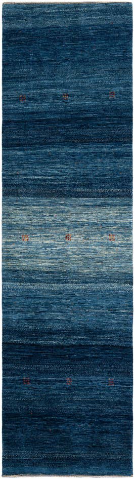 Detail image of 2' 9 x 9' 10 Hand Knotted Kashkuli Gabbeh Persian Wool Runner Rug