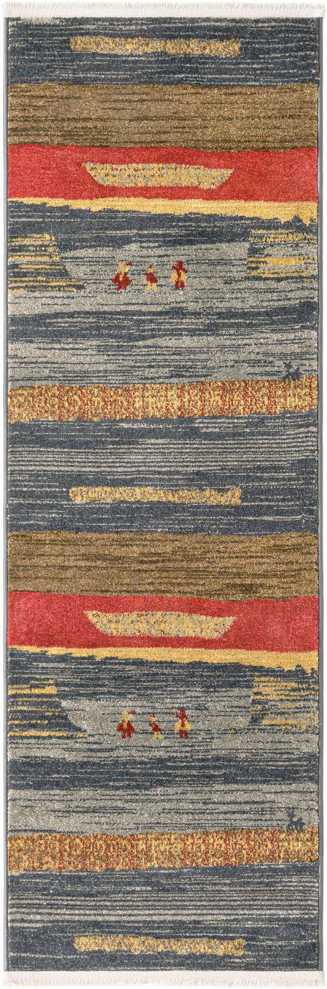 2' x 6' Kashkuli Gabbeh Runner Rug