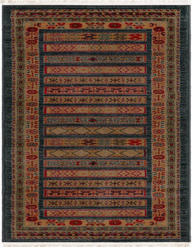 Detail image of 2' x 6' Kashkuli Gabbeh Runner Rug