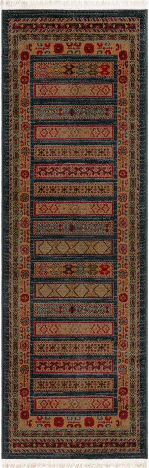 Detail image of 2' x 6' Kashkuli Gabbeh Runner Rug