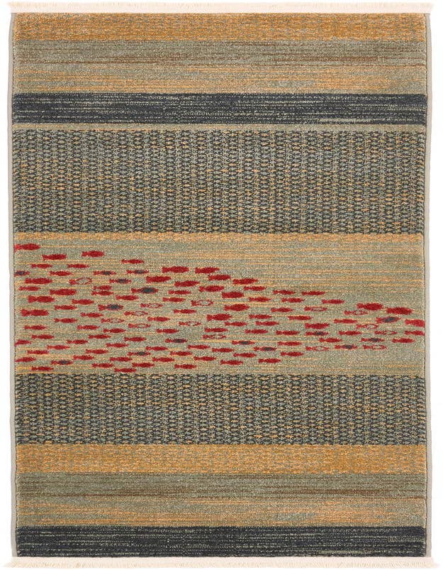 Detail image of 2' x 6' Kashkuli Gabbeh Runner Rug