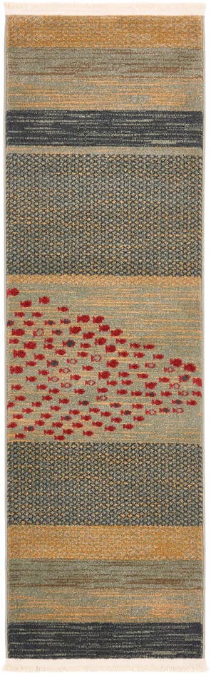 Detail image of 2' x 6' Kashkuli Gabbeh Runner Rug