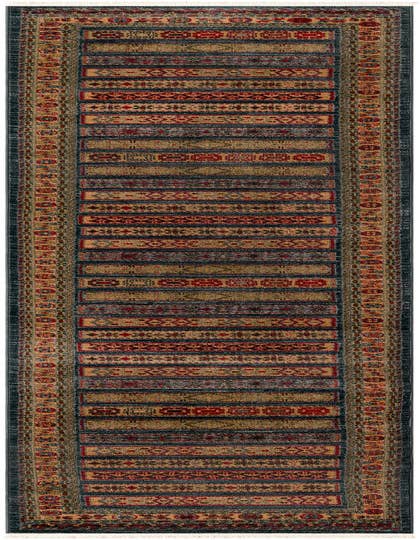 Detail image of 2' 7 x 12' Kashkuli Gabbeh Runner Rug