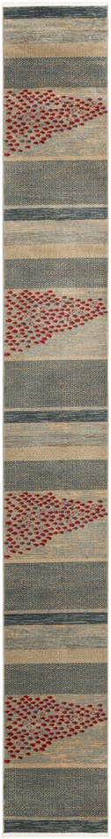 Detail image of 2' 7 x 19' 8 Kashkuli Gabbeh Runner Rug