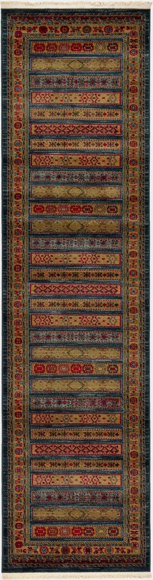 2' x 8' Kashkuli Gabbeh Runner Rug