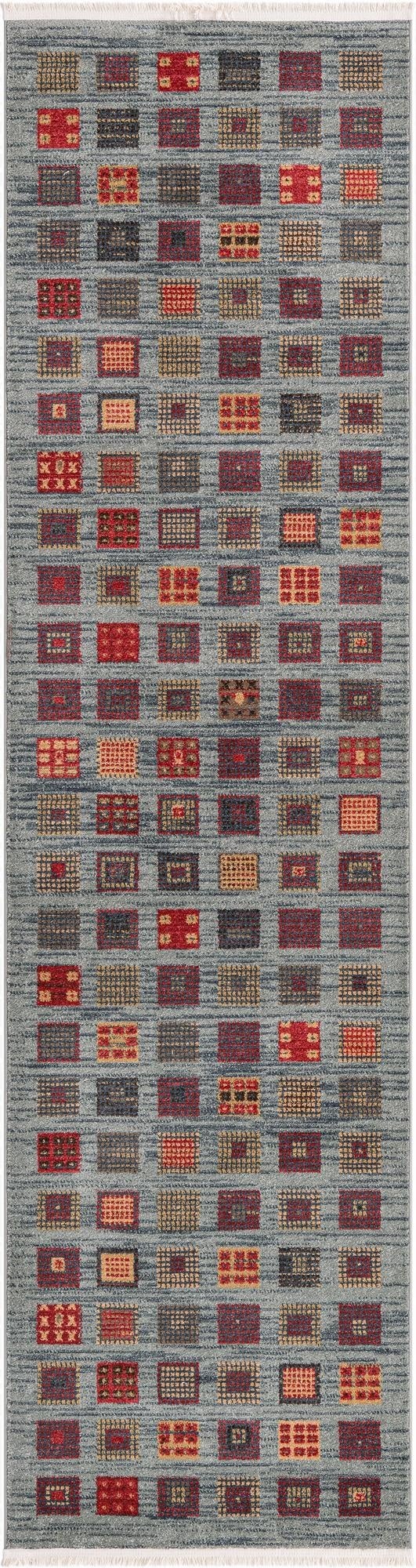 2' 7 x 10' Kashkuli Gabbeh Runner Rug