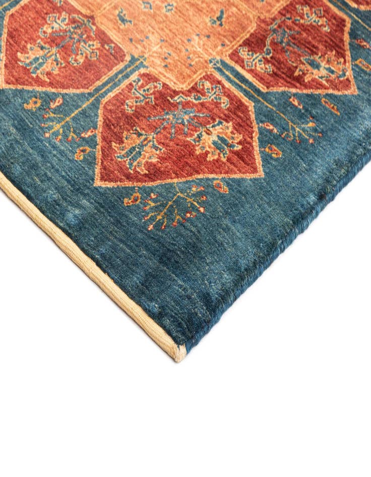 Detail image of 2' 11 x 6' 8 Kashkuli Wool Runner Rug