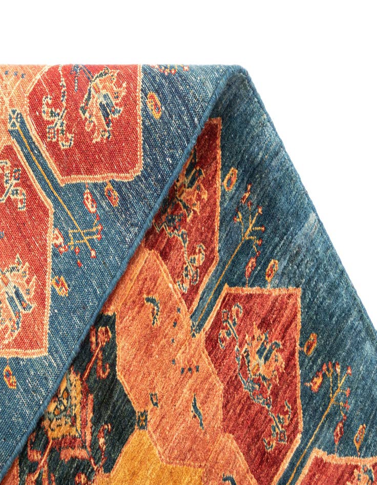 Detail image of 2' 11 x 6' 8 Kashkuli Wool Runner Rug