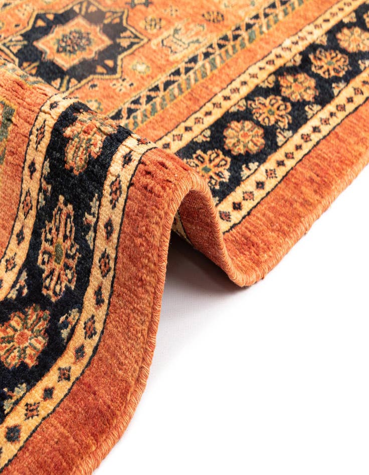 Detail image of 2' 9 x 6' 8 Kashkuli Wool Runner Rug