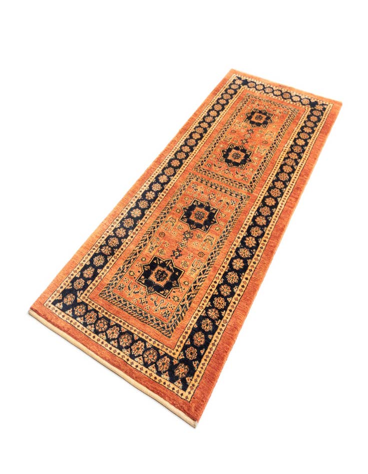 Detail image of 2' 9 x 6' 8 Kashkuli Wool Runner Rug