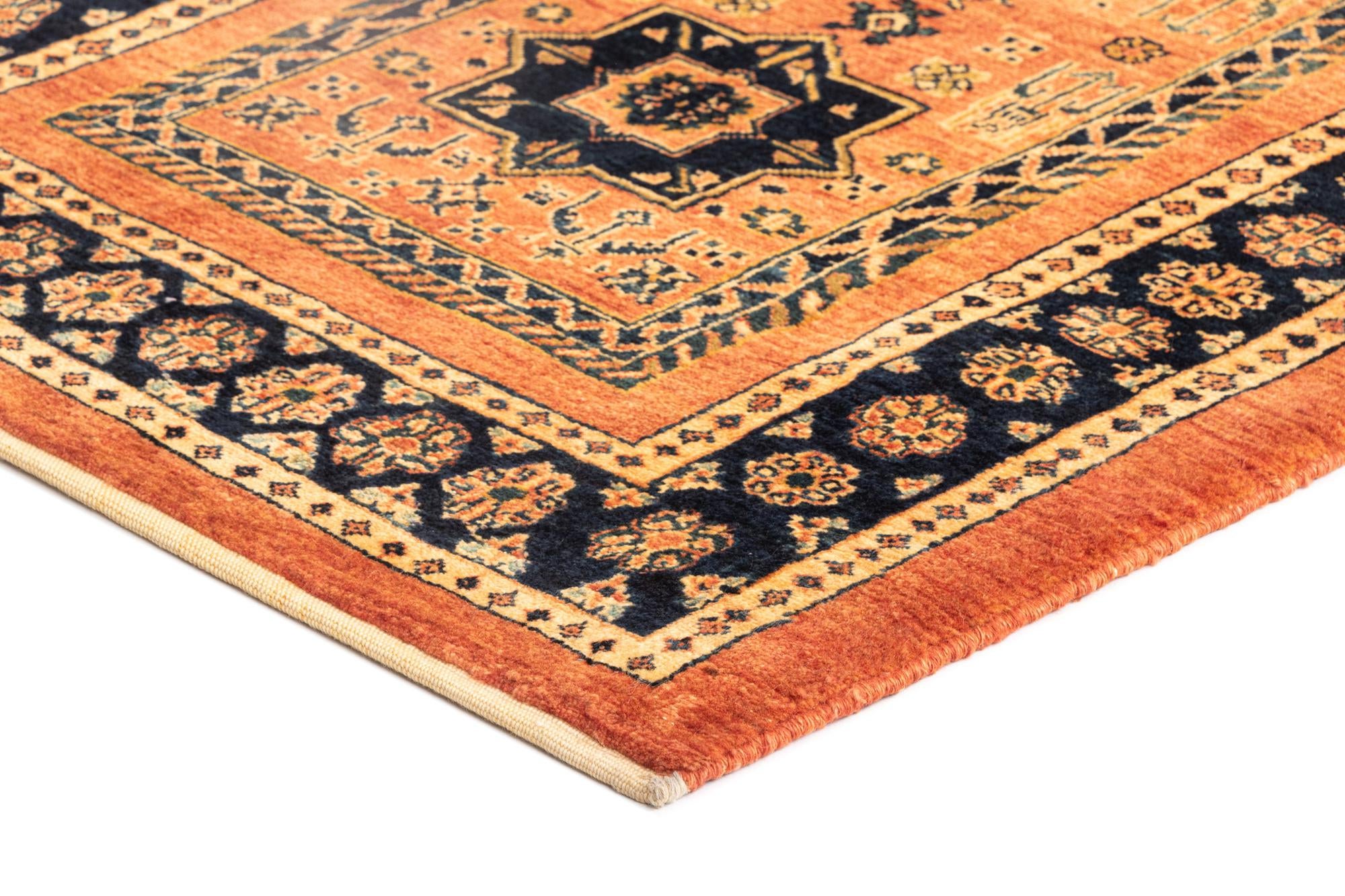2' 9 x 6' 8 Kashkuli Wool Runner Rug