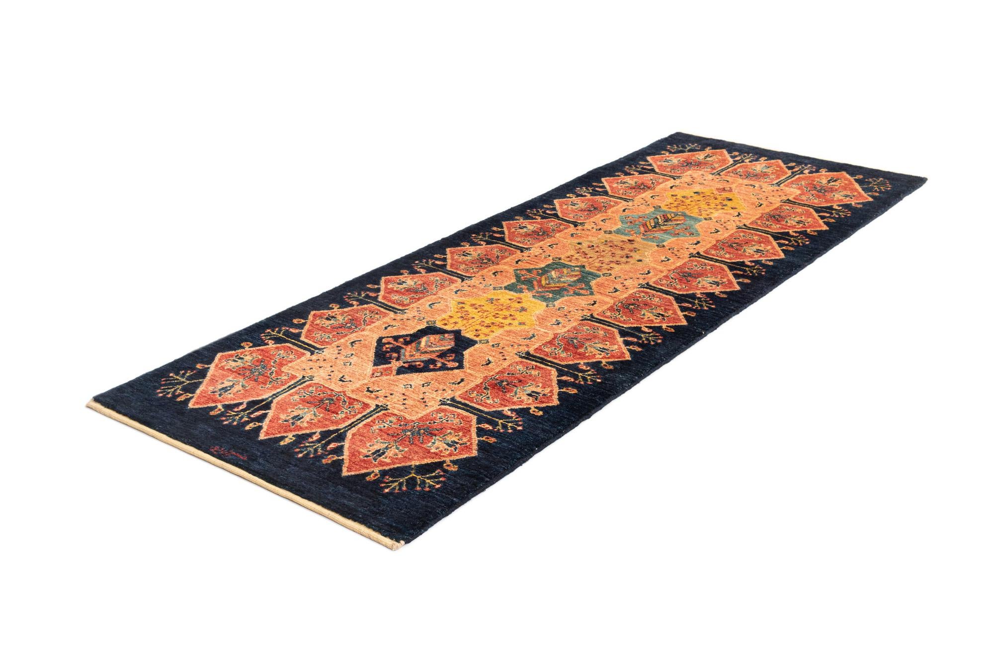 2' 7 x 6' 9 Kashkuli Runner Rug