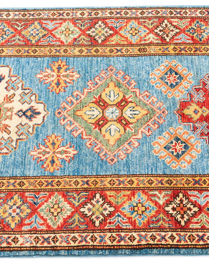 Detail image of 2' 9 x 9' 9  Hand Knotted Kazak Runner Rug