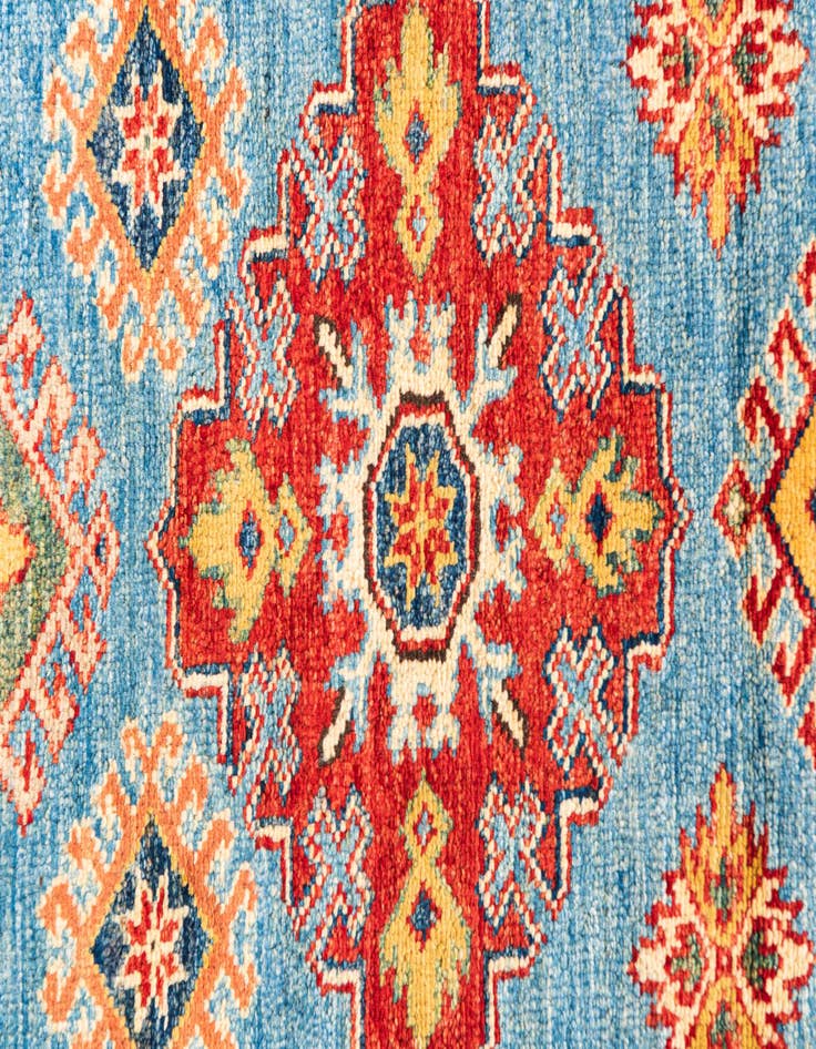 Detail image of 2' 9 x 9' 9  Hand Knotted Kazak Runner Rug