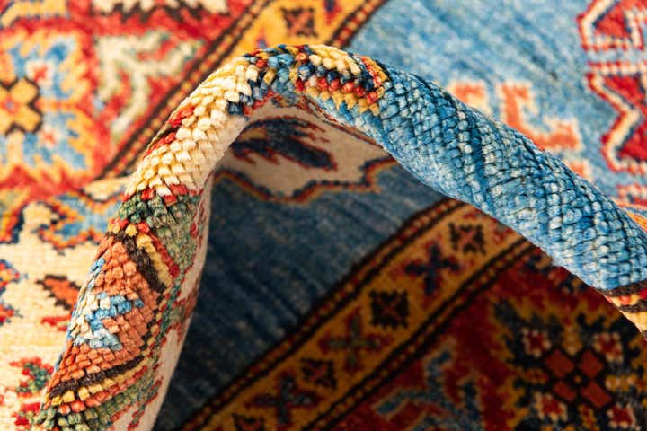 2' 9 x 9' 9 Hand Knotted Kazak Runner Rug
