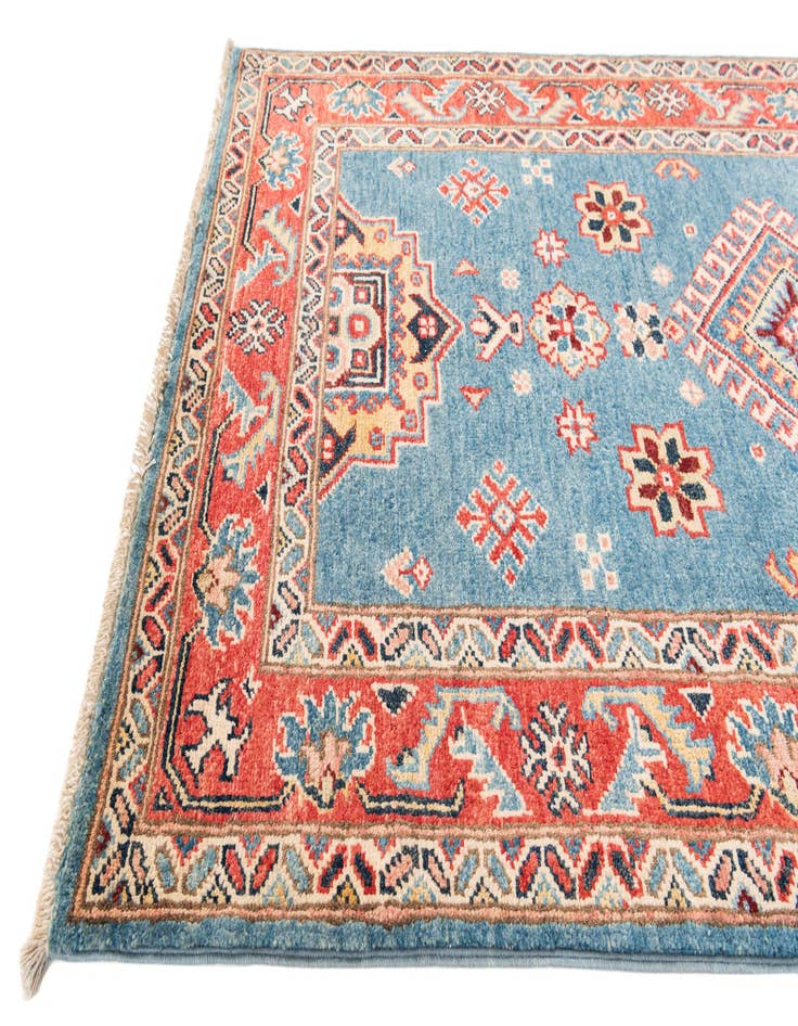 Detail image of 2' 10 x 9' 9  Hand Knotted Kazak Runner Rug