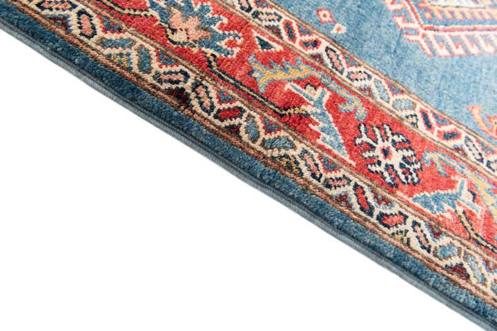 2' 10 x 9' 9 Hand Knotted Kazak Runner Rug