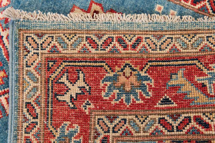 2' 10 x 9' 9 Hand Knotted Kazak Runner Rug