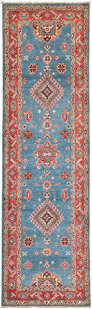 2' 10 x 9' 9 Hand Knotted Kazak Runner Rug