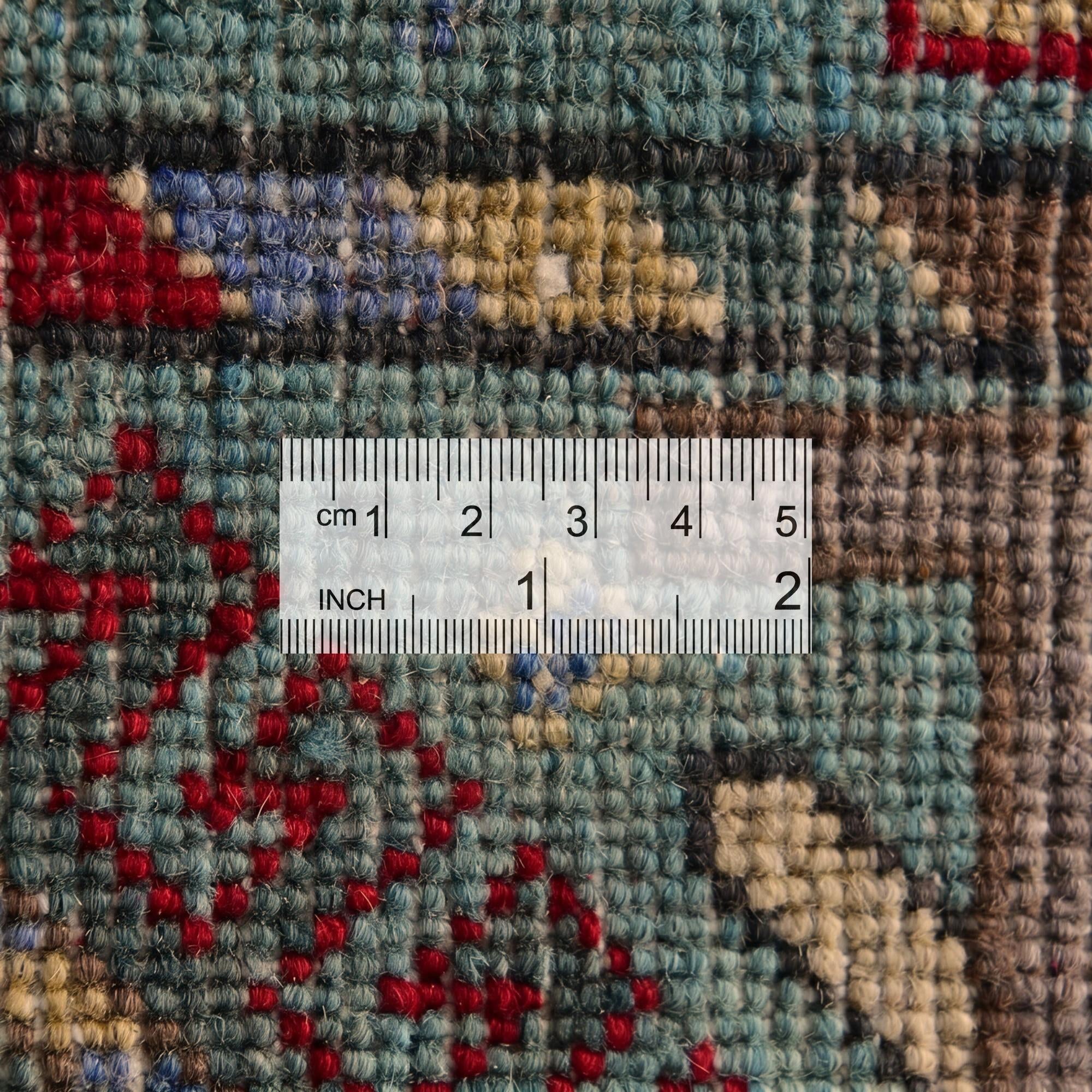 2' 9 x 10' 1 Hand Knotted Kazak Runner Rug