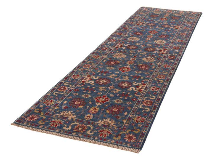 2' 8 x 9' 7 Hand Knotted Kazak Runner Rug