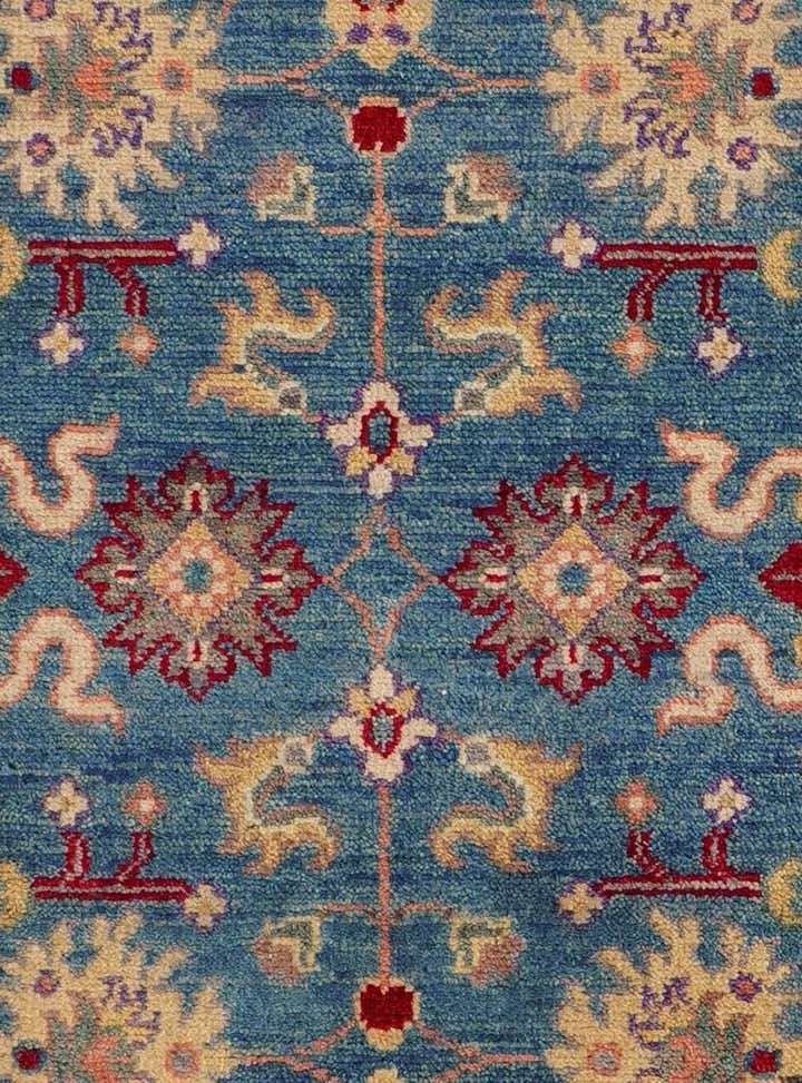 2' 8 x 9' 7 Hand Knotted Kazak Runner Rug