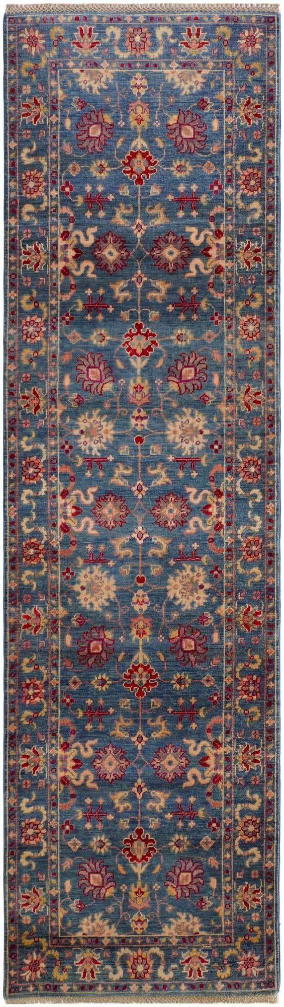 2' 8 x 9' 7 Hand Knotted Kazak Runner Rug