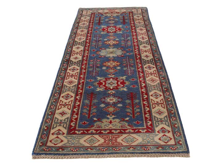 2' 9 x 8' 2 Hand Knotted Kazak Runner Rug