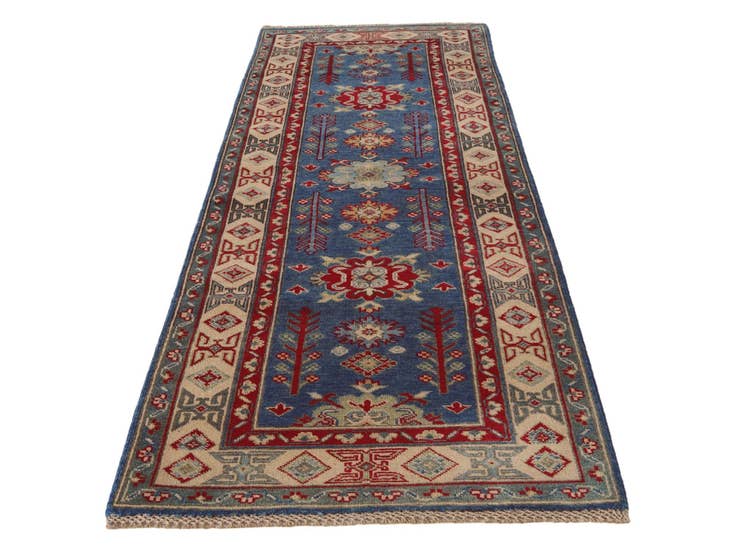 Detail image of 2' 9 x 8' 2 Hand Knotted Kazak Runner Rug