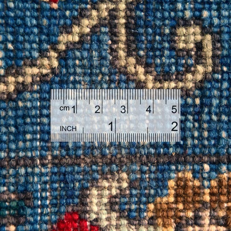 Detail image of 2' 11 x 9' 5 Hand Knotted Kazak Runner Rug