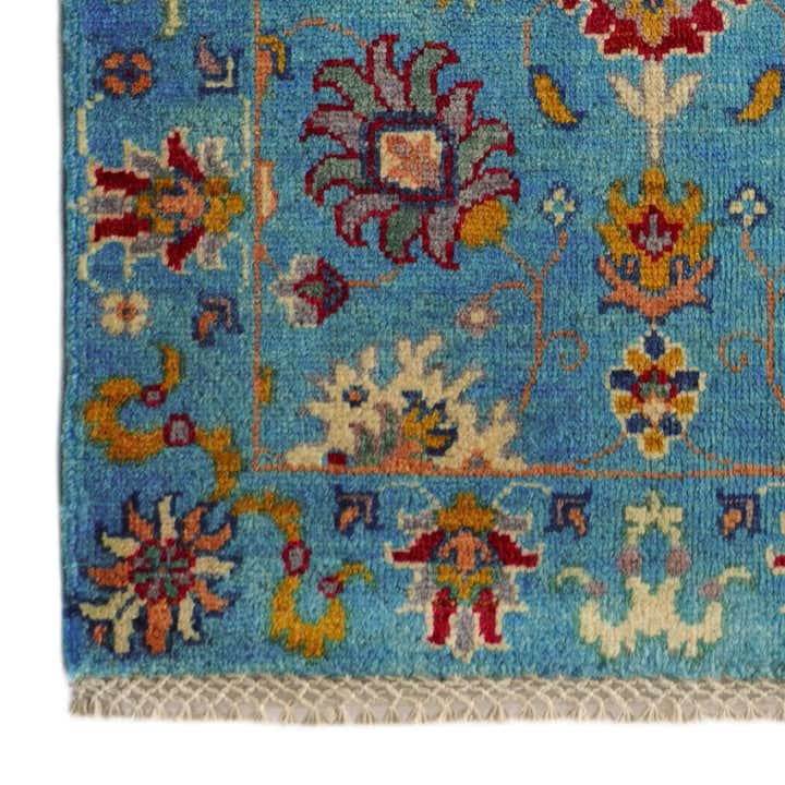 2' 2 x 6' 1 Hand Knotted Kazak Runner Rug