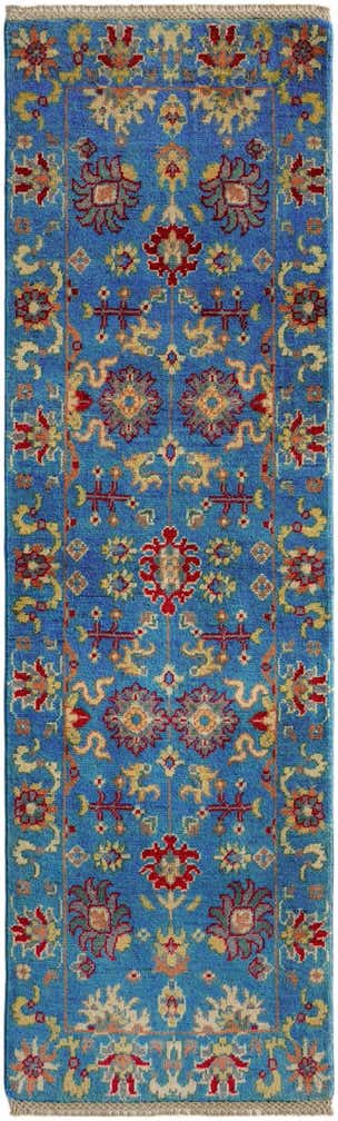 1' 10 x 6' 3 Hand Knotted Kazak Runner Rug