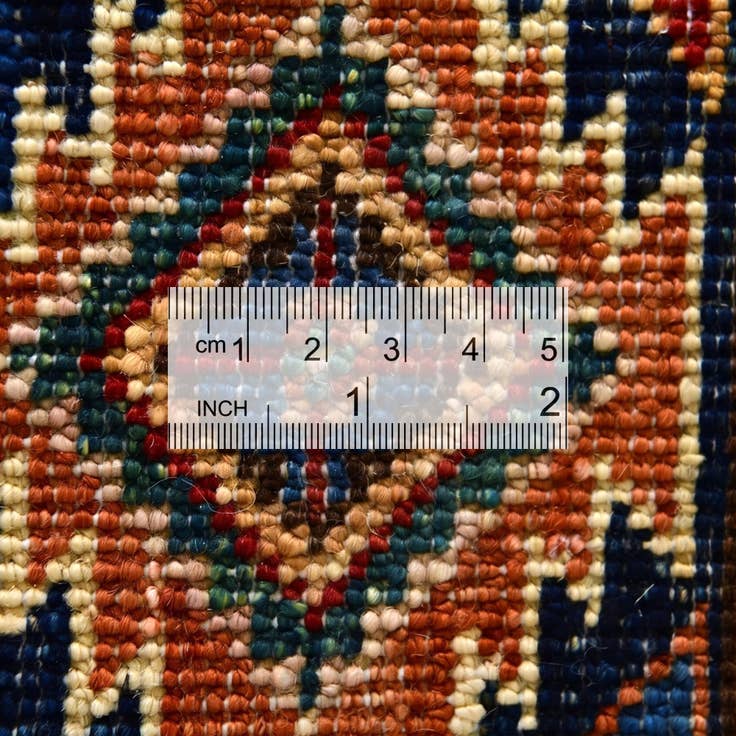 Detail image of 2' 9 x 9' 2 Hand Knotted Kazak Runner Rug