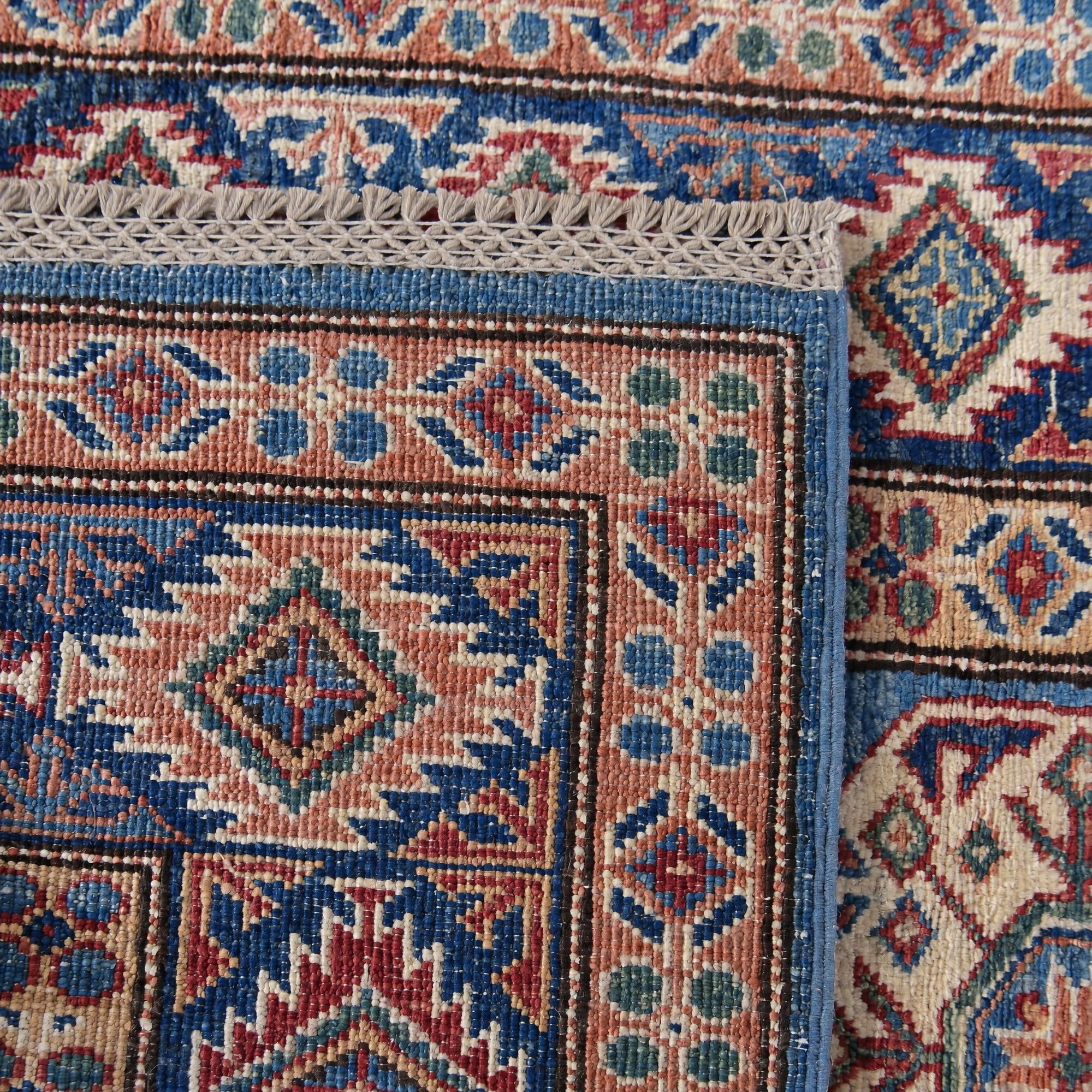 85cm x 280cm Hand Knotted Kazak Runner Rug