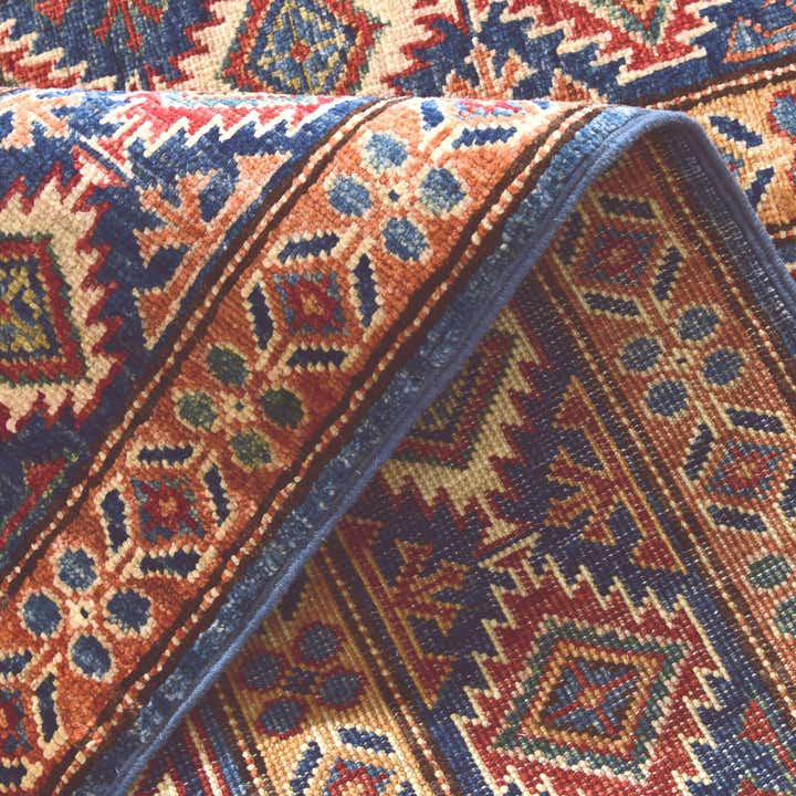 2' 8 x 9' 1 Hand Knotted Kazak Runner Rug