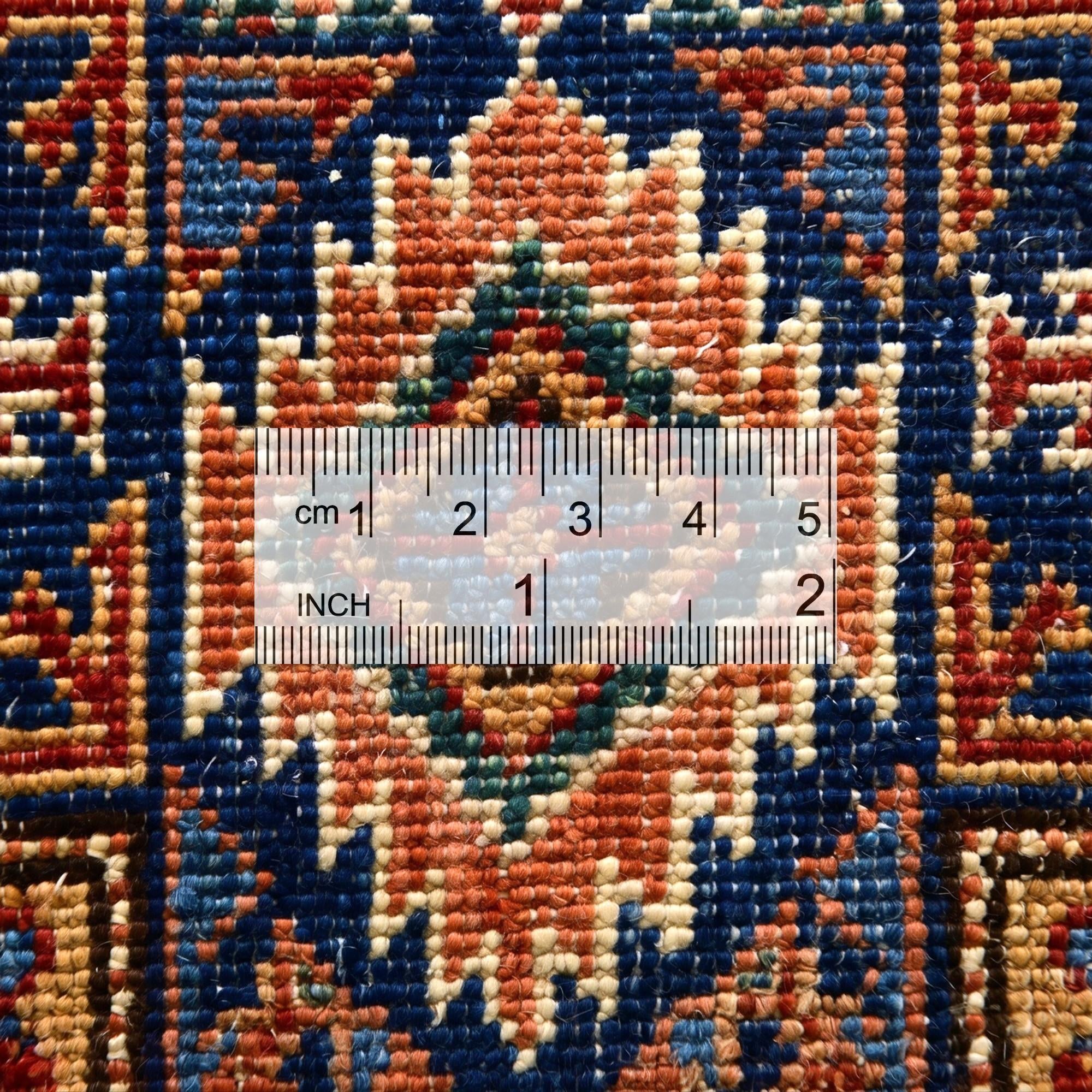 2' 8 x 9' 1 Hand Knotted Kazak Runner Rug