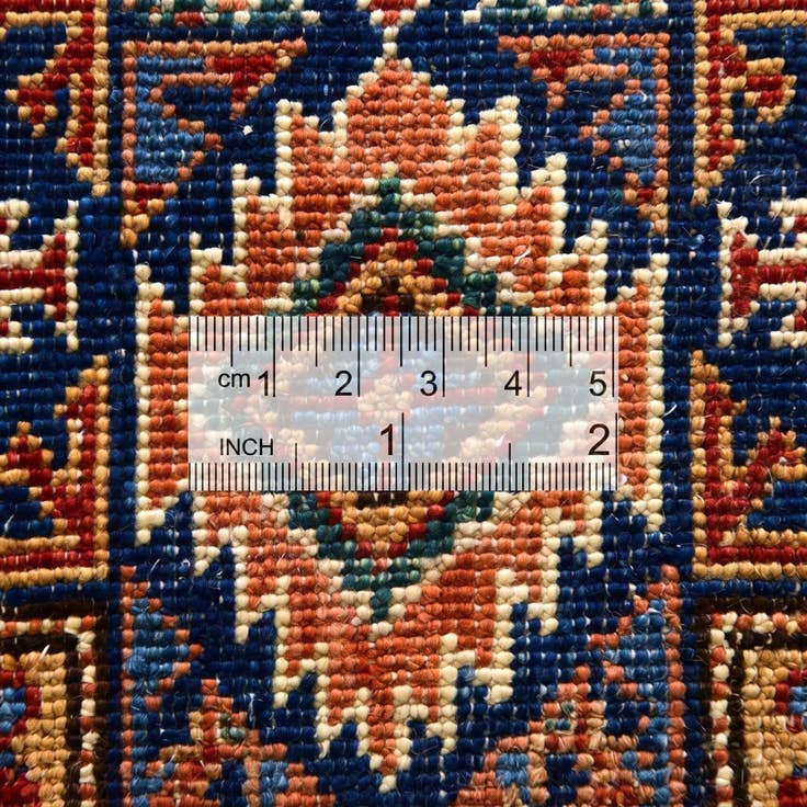 Detail image of 2' 8 x 9' 1 Hand Knotted Kazak Runner Rug