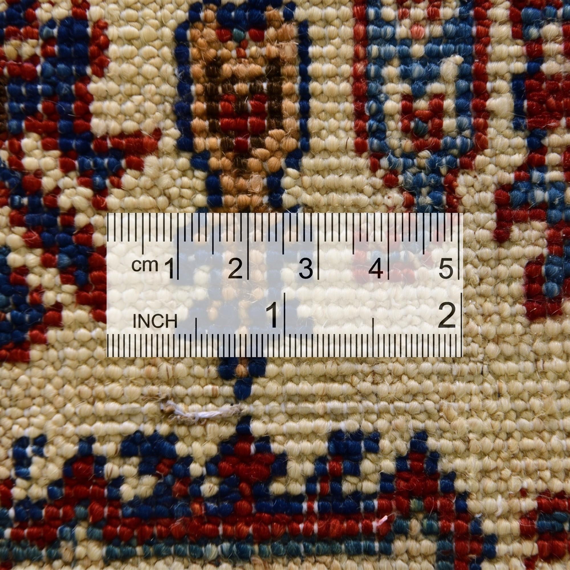 2' 7 x 10' Hand Knotted Kazak Runner Rug