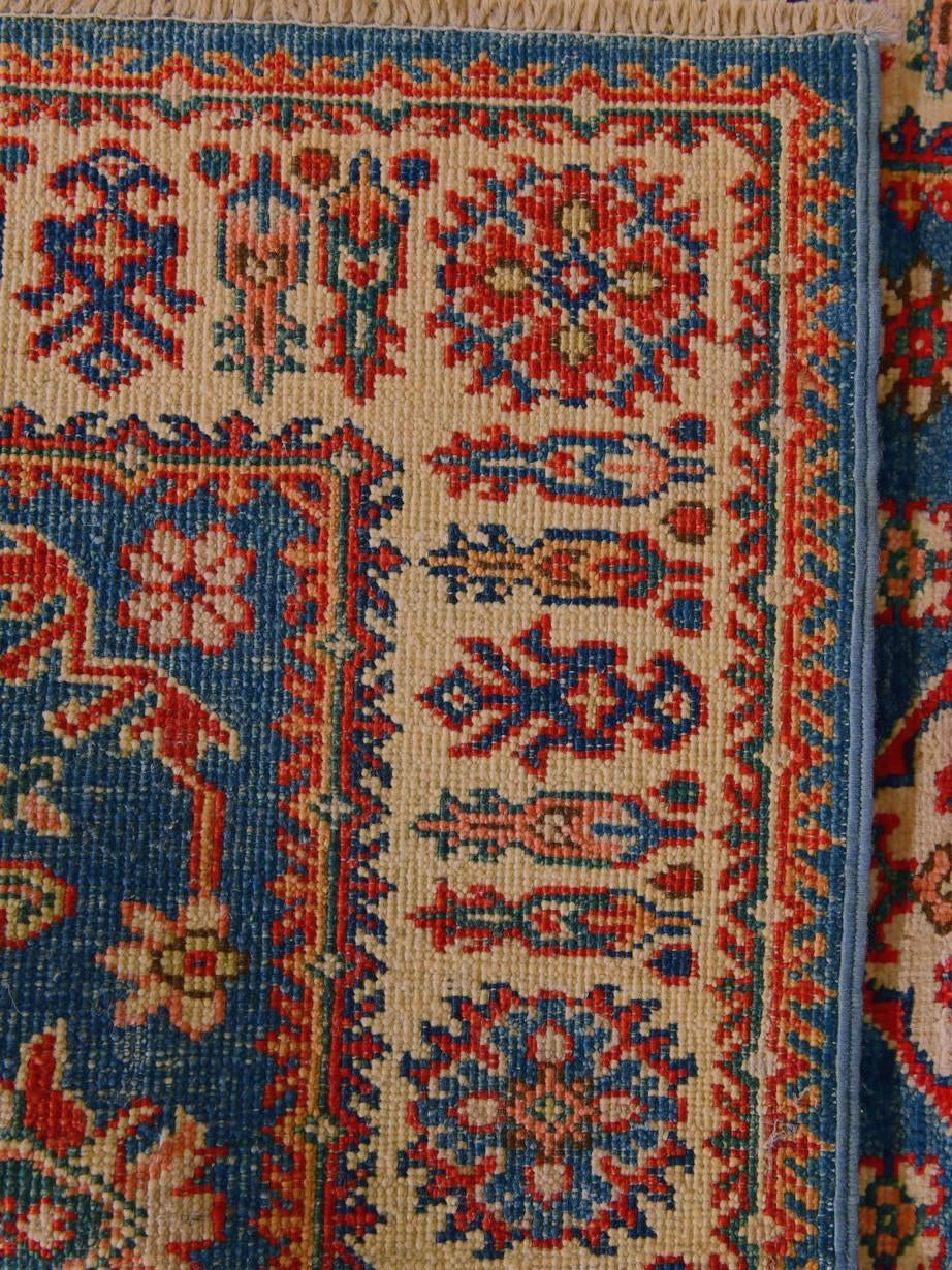 Detail image 12 of 12: 2' 7 x 10' Hand Knotted Kazak Runner Rug