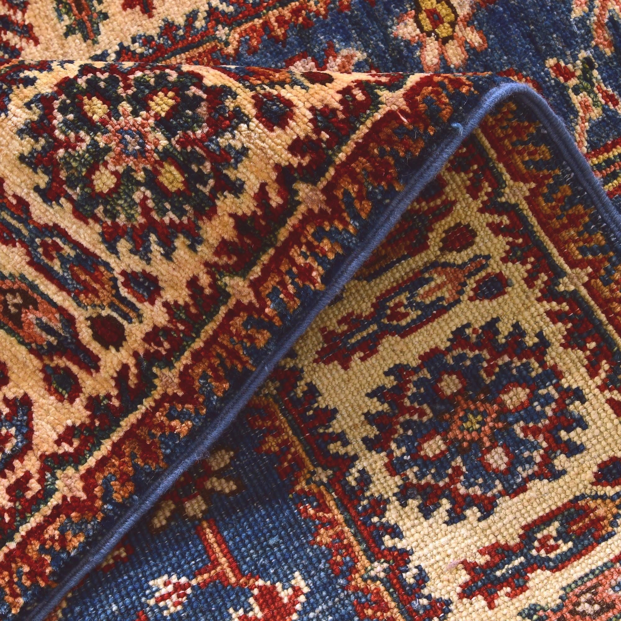 2' 9 x 10' 2 Hand Knotted Kazak Runner Rug