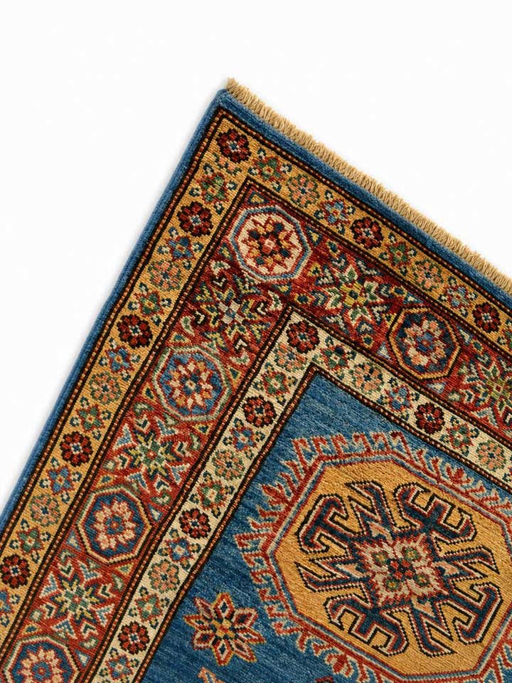2' 8 x 10' Hand Knotted Kazak Runner Rug