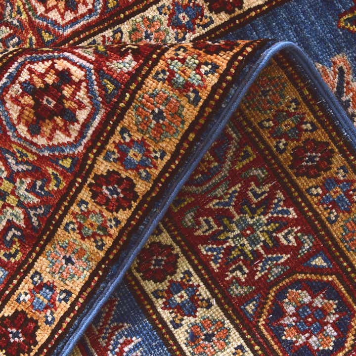 2' 8 x 10' Hand Knotted Kazak Runner Rug