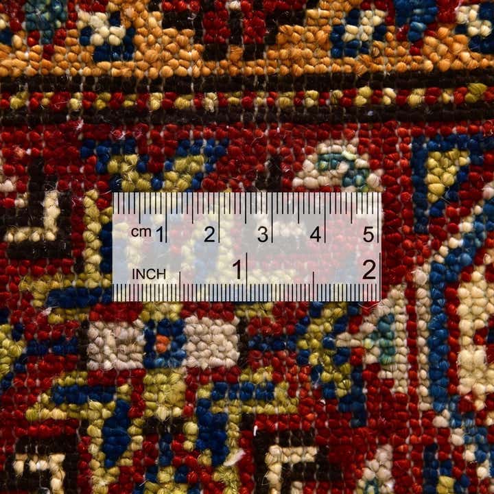 2' 8 x 10' Hand Knotted Kazak Runner Rug
